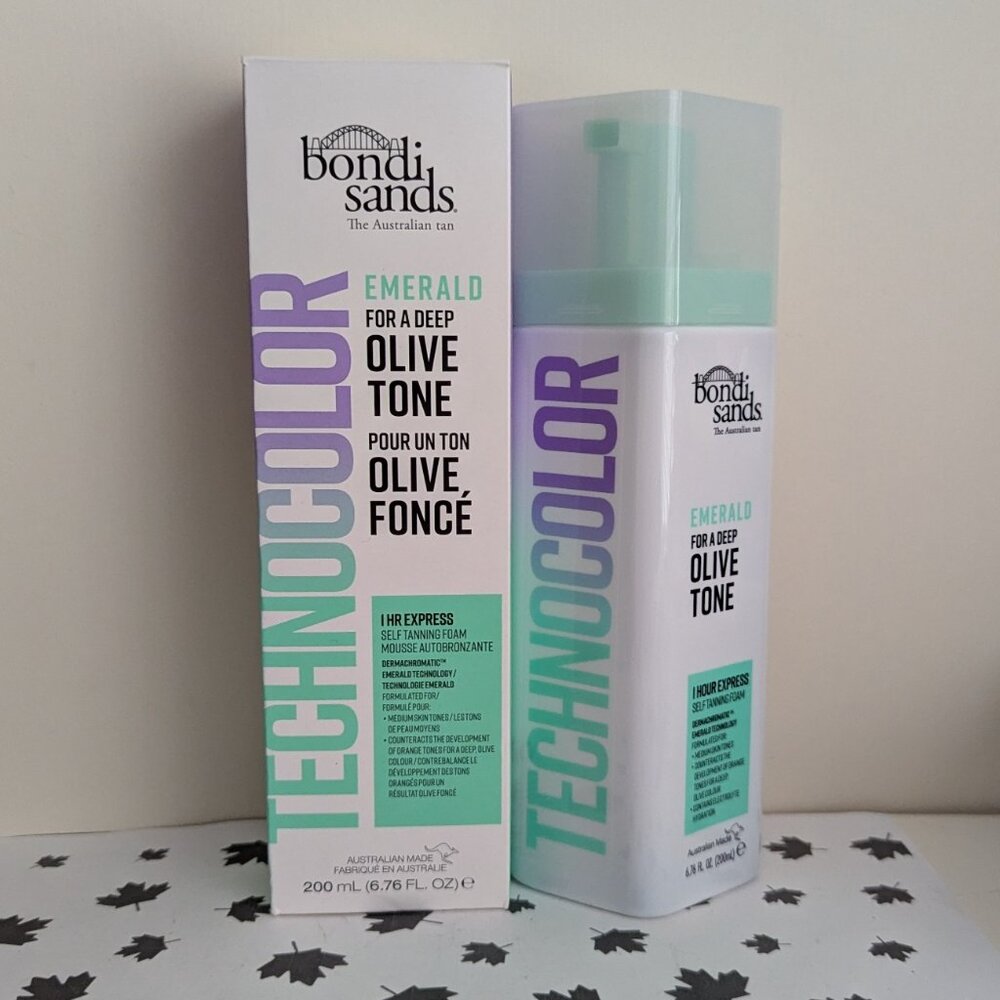 Bondi Sands Technocolor 1 Hour Express Self Tanning Foam Emerald - Olive Tone